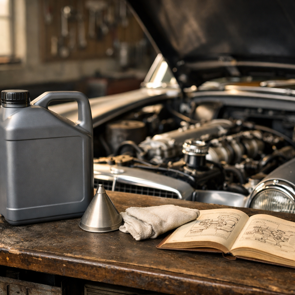 Oldtimer-Motoröl online kaufen: Darauf kommt es an
